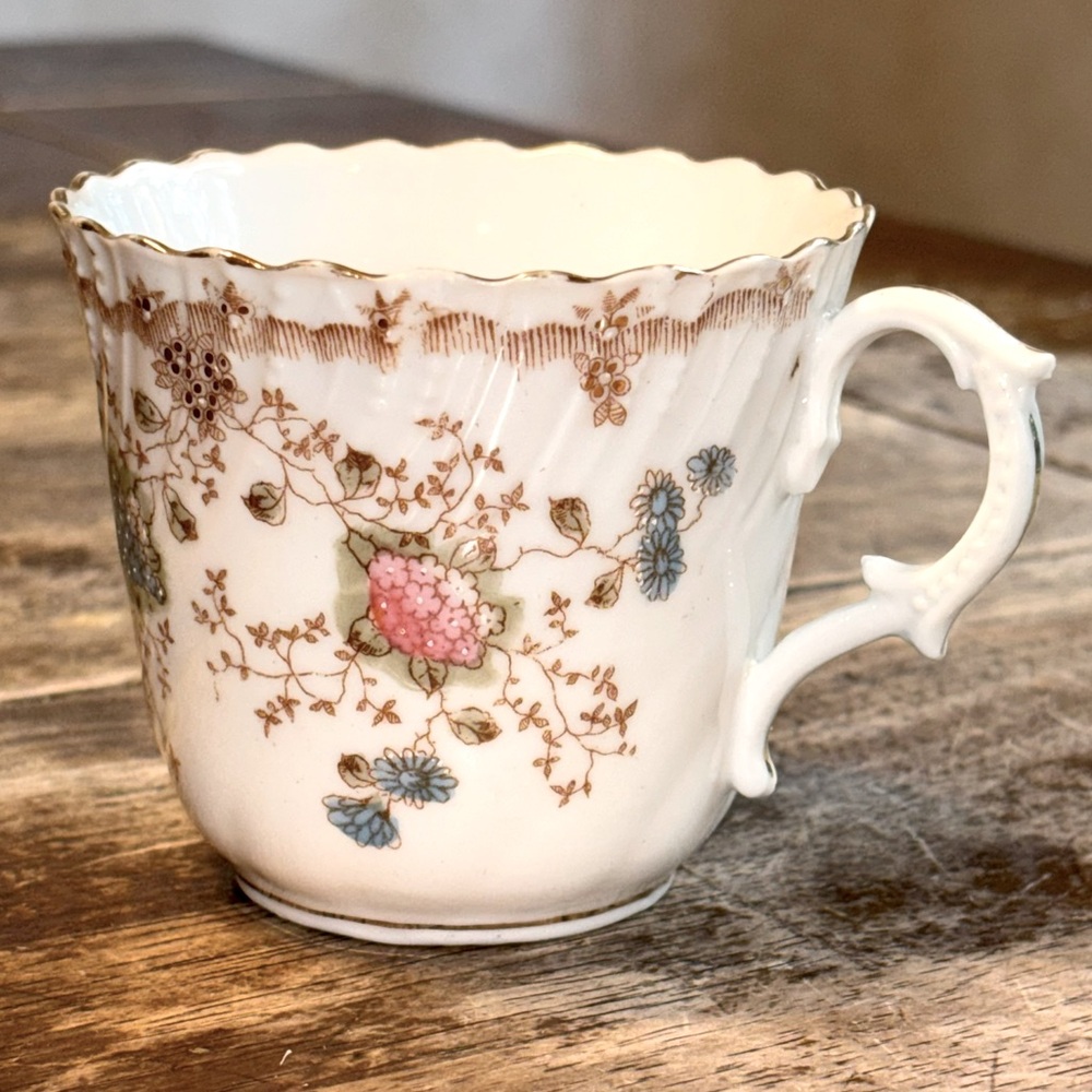 Antique bone china tea cup